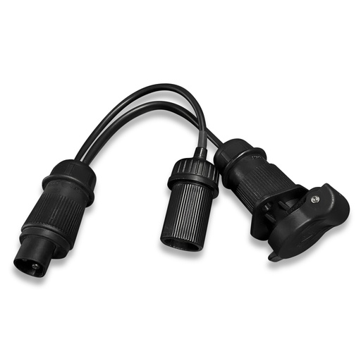 Verloopkabel splitter 3P